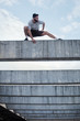 © Coka - young man doing parkour in the city