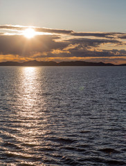 Wall Mural - Sunset Over Sea