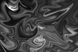 Digital blurred dark grey background with spread liquify flow for design