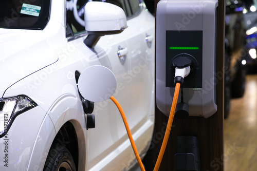 Fotomural Power supply for electric car charging