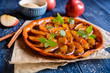 Tarte Tatin - traditional French apple pie