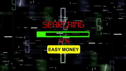 Poster - Searching for ease money online