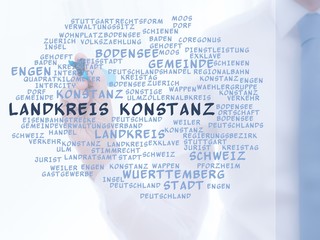 Canvas Print - Landkreis Konstanz