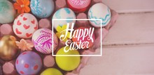Composite Image Of Happy Easter