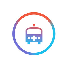 Poster - Three-Color Line App Icon