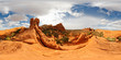 © Leon C Salcedo - Panoramic 360 view of Arches National Park near the Double O arch