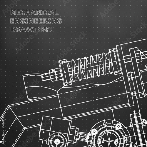 Mechanical Engineering The Drawing Technical Illustrations The