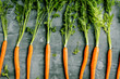 Karotten und Spargel
