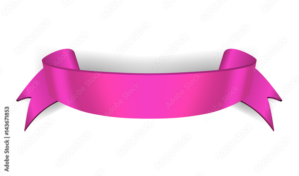 Pink ribbon banner. Satin glossy bow blank. Design label scroll ribbon blank element isolated on white background. Empty curl banner retro template greeting, decoration Vector illustration Stock Vector | Adobe Stock pink-ribbon-banner-satin-glossy-bow-blank-design-label-scroll-ribbon-blank-element-isolated-on-white-background-empty-curl-banner-retro-template-greeting-decoration-vector-illustration-stock-vector-adobe-stock