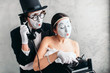 © Nomad_Soul - Pantomime theater actor and actress performing