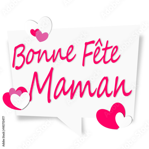 Bonne Fete Maman Blanc Joyeuse Fete Des Meres Stock Vector Adobe Stock Bonne Fete Maman Blanc Joyeuse Fete Des Meres Stock Vector Adobe Stock