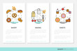 © Pavlo Syvak - Bakery and Desserts Business Brochure Template with Thin Line Vector Icons