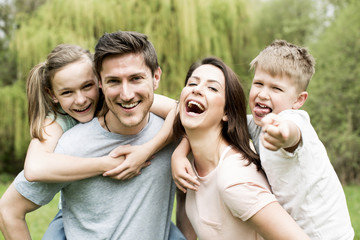 Wall Mural - familie 