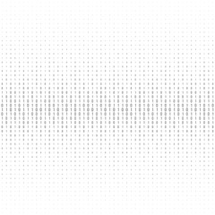 Binary code black and white background