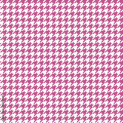 Cuadros en Lienzo Seamless houndstooth pattern. Vector image.