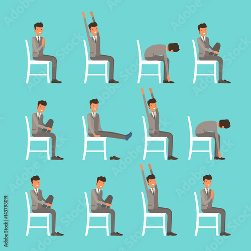 chair yoga for the office