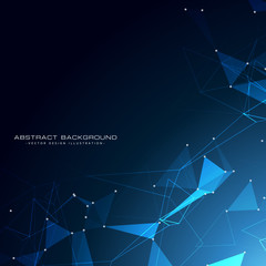 Wall Mural - awesome technology particles background design