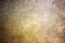 Bronze Texture, Golden Hue Metal Surface As A Background