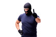 © Elnur - Robber wearing balaclava isolated on white