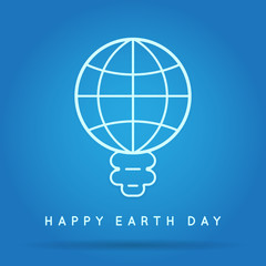 Wall Mural - Vector Earth Day, Eco Day Illustration