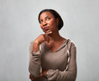 © grinny - Thinking african woman