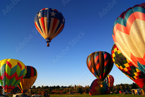 Zdjęcie XXL Zdejmij balony na gorące powietrze