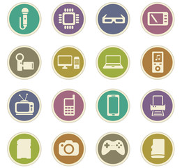 gadget icon set