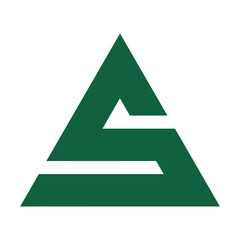 Wall Mural - letter s logo vector.