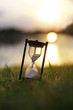 Hourglass in the dawn time (Vertical)