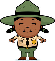 Canvas Print - Child Park Ranger