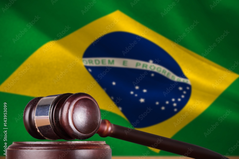 Composite image of hammer and gavel