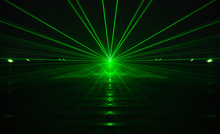 Green Laser Light And Sound