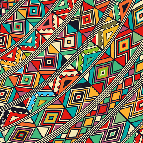 Fototapeta African style icon