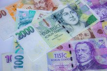 Czech Money Close-up