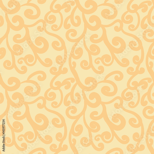 abstract-flourish-seamless-pattern-gorgeous-pale-orange-repeating-background-stylized-branches-floral-vector-pattern