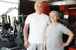 © Africa Studio - Senior sporty couple in gym