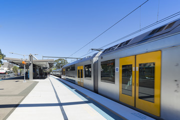 Canvas Print - Sydney subway station