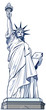 statue of liberty, NYC, USA 