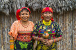© robertharding - Portrait of two Kuna Yala women, Achutupu, San Blas Islands, Kuna Yala, Panama