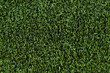 Plastic green grass. Football turf