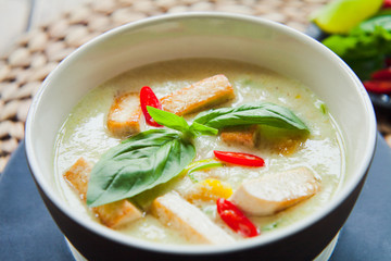 Sticker - Vegetarian Thai Green Curry