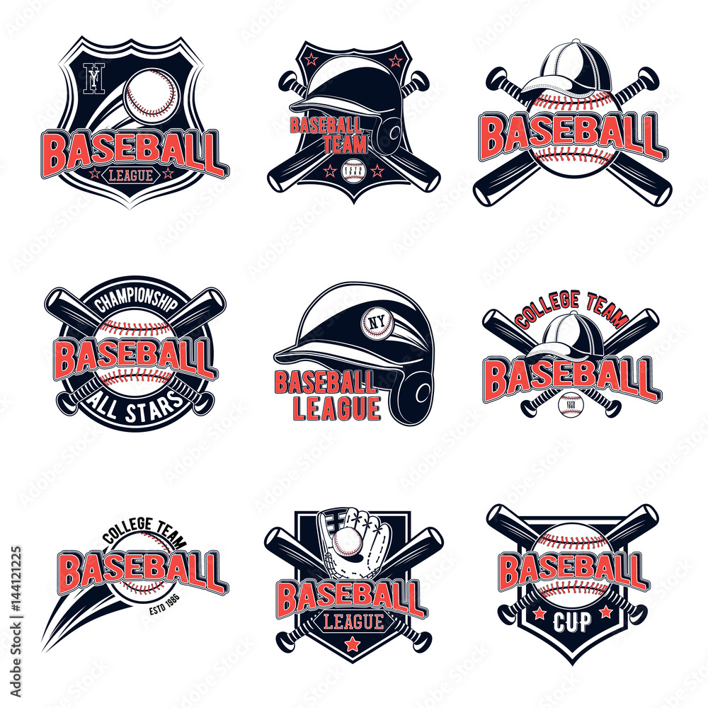 Image Artwork Print Vector mounted of baseball trademarks for your image regarding Printable College Logos named Picture Artwork Print Vector fastened of baseball emblems for your