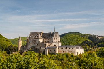 Wall Mural - Medieval castle in Vianden, Luxembourg