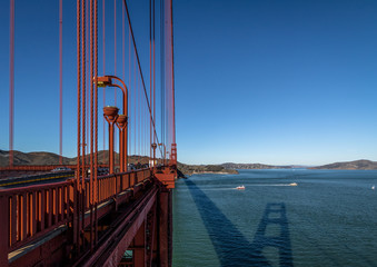 Wall Mural - Golden Gate Bridge Detail - San Francisco, California, USA