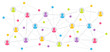 Soziales Netzwerk / Vektor, farbig, freigestellt