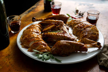 Splayed Turkey For Thanksgiving 