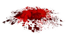 Blood Or Paint Splatter