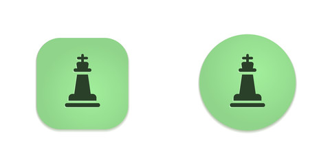 Sticker - Vector Green Web Buttons