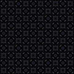 Wall Mural - Seamless texture with 3D rendering abstract fractal blue pattern