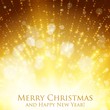 © garrykillian - Shining christmas colorful background with backlight and glowing particles. Abstract vector Happy New Year backdrop. Pine trees silhouette on the back. Elegant shining background for you design.